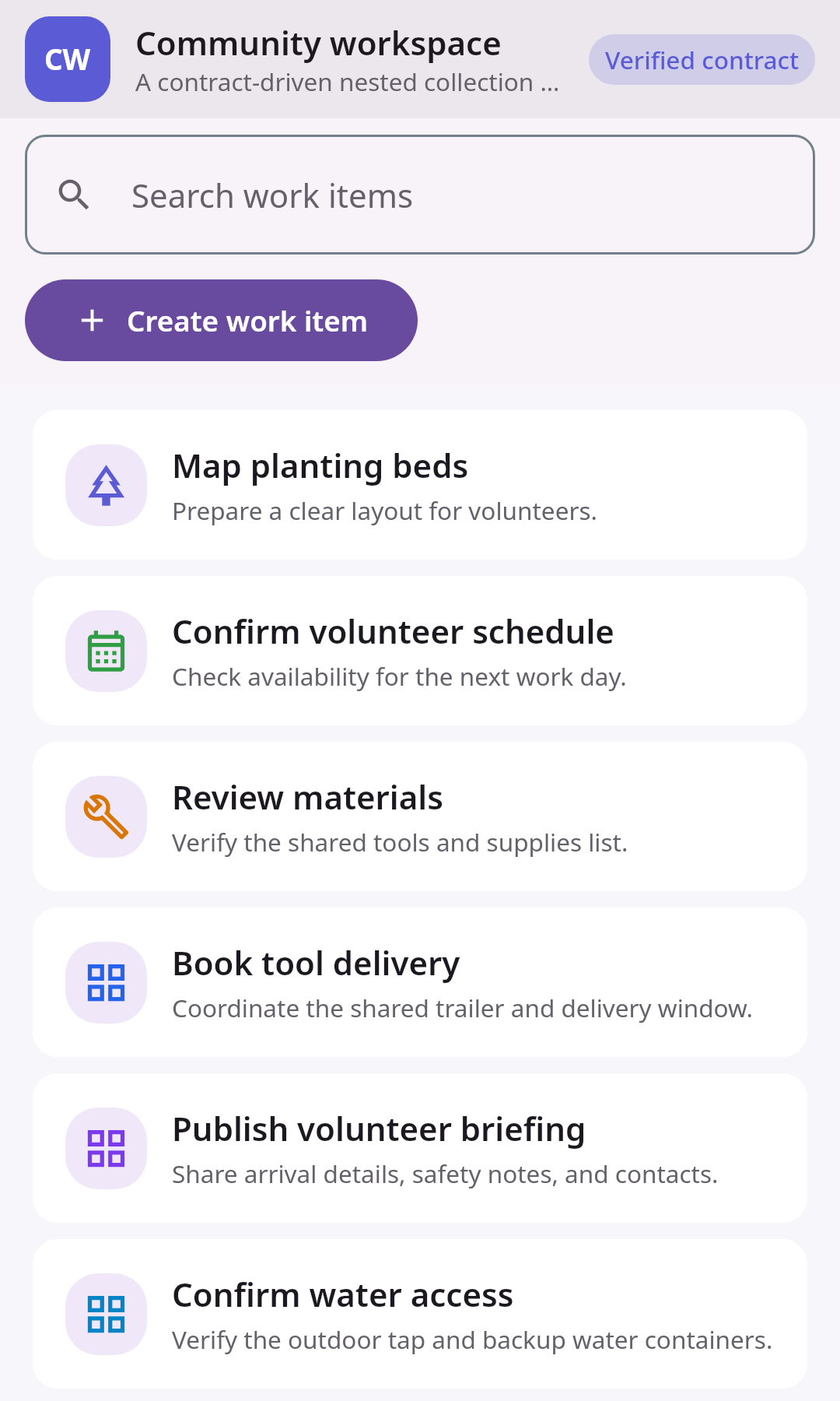 Dynamic apps Nested collection actions: Synthetic visual QA