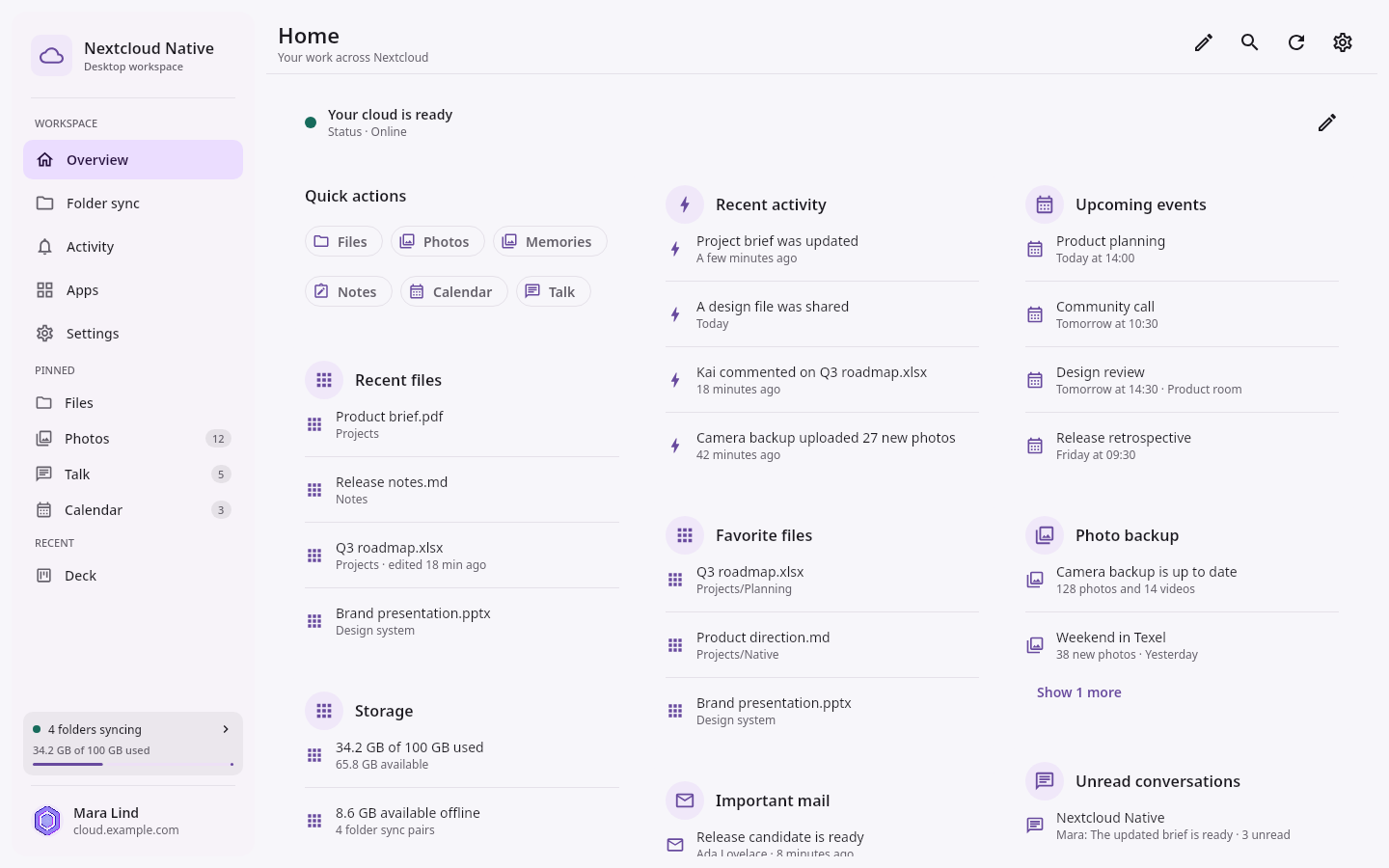 Guides Get started: Connected overview